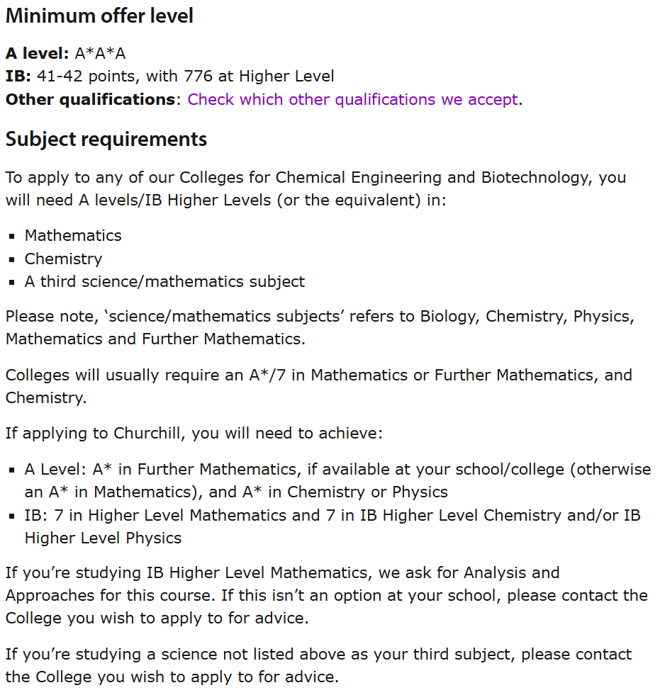 2025年【化学工程】专业英国TOP10大学申请要求：A-Level/IB/语言！