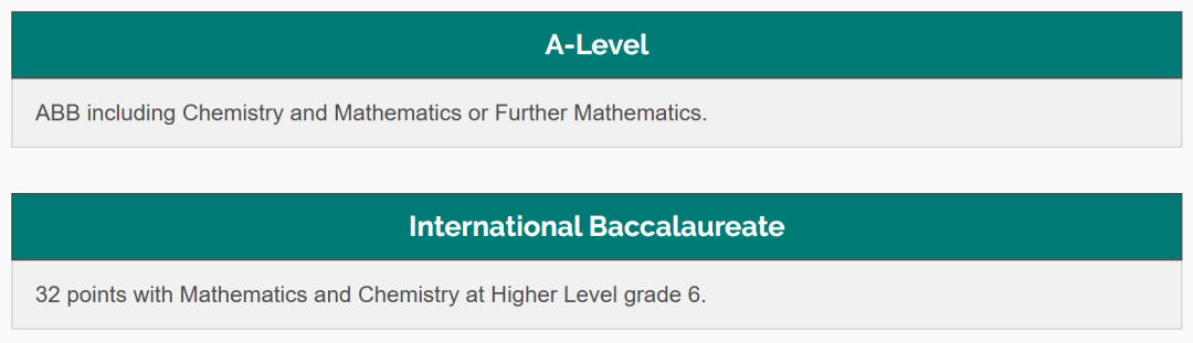 2025年【化学工程】专业英国TOP10大学申请要求：A-Level/IB/语言！