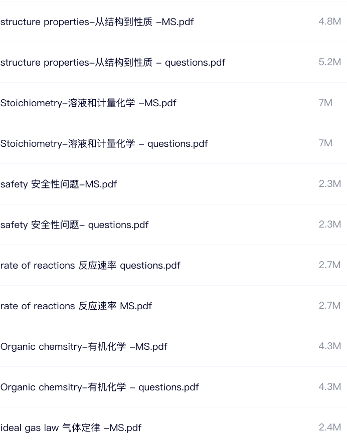 化学方向超高薪专业【10-11年级教科书级规划思路】