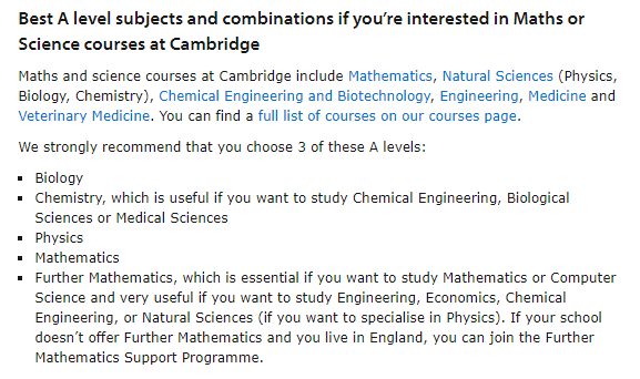 学生最喜欢的A-Level学科组合有哪些？盘点英国G5高校对A-Level选课的建议！