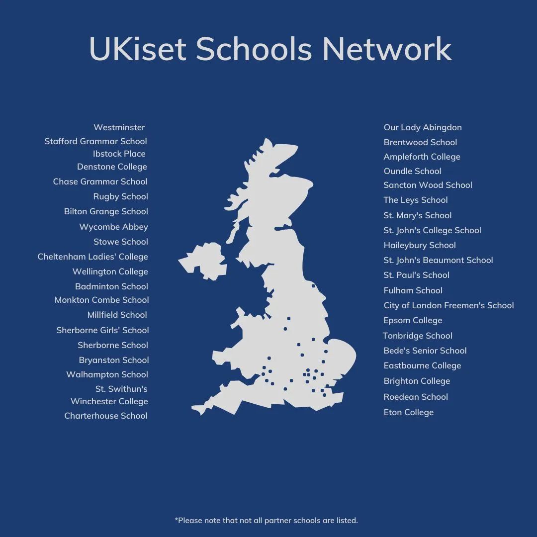 UKiset，英国低龄留学私校选拔性统一入学考试。