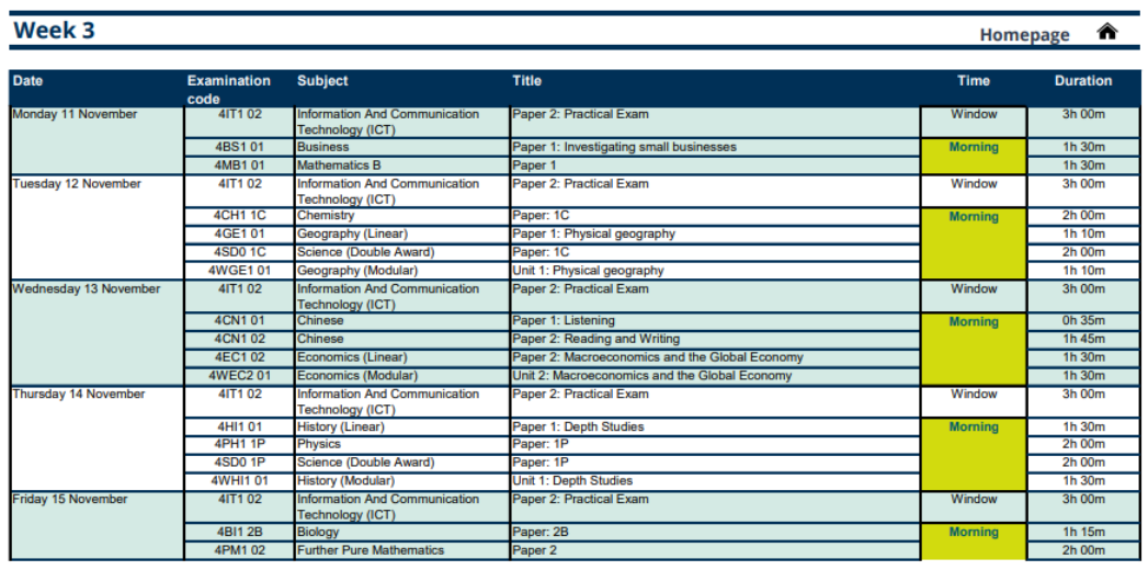 超全汇总！IGCSE&A Level 三大考局最新考试时间来啦~