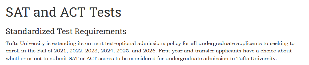 收藏 | 2024-25申请季美国大学标化考试政策汇总！这些大学都要求SAT/ACT考试成绩……