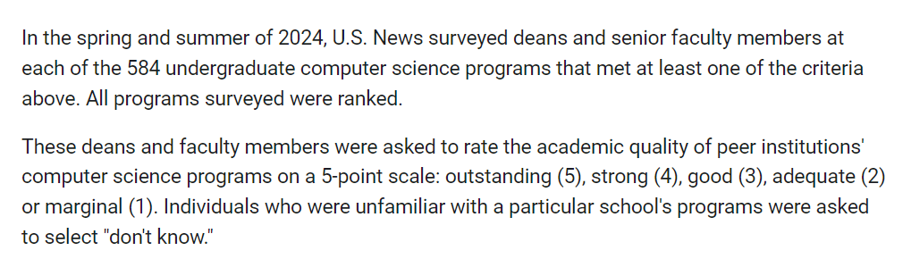 学CS哪家强？2025USNews全美计算机科学院校排名发布！斯坦福力压卡梅和MIT成为TOP1！