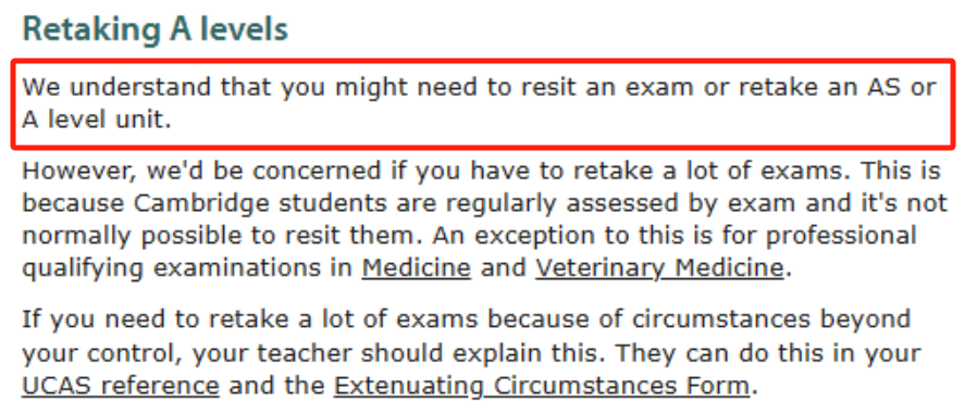 Alevel秋季大考进行中，G5学校对重考的态度如何？牛津大学：接受！但录取机会会降低…
