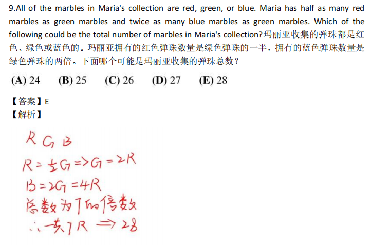 2024年AMC8数学竞赛真题难度深度分析~