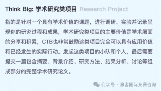 CTB竞赛含金量解析！24-25年CTB课题报名组队中！