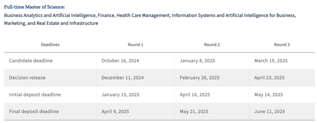 25Fall | 美国大学申请全面开放，热门专业DDL汇总来了！你准备好了吗？