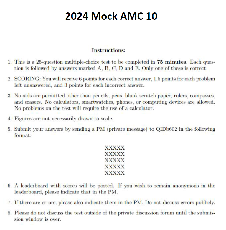 AMC10/AMC12考试倒计时10天，正式进入冲刺阶段！