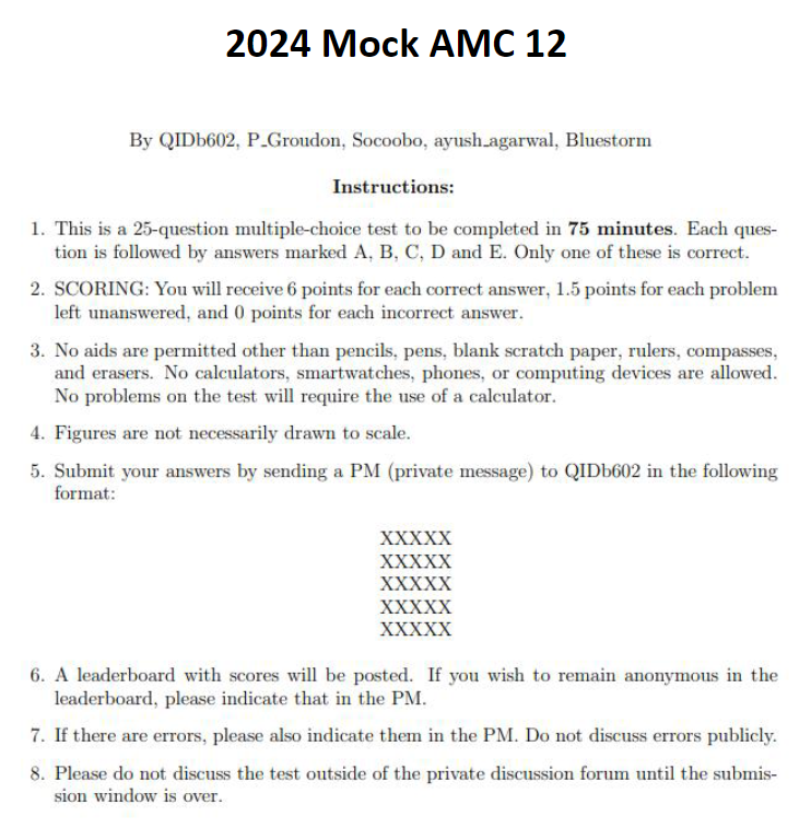 AMC10/AMC12考试倒计时10天，正式进入冲刺阶段！