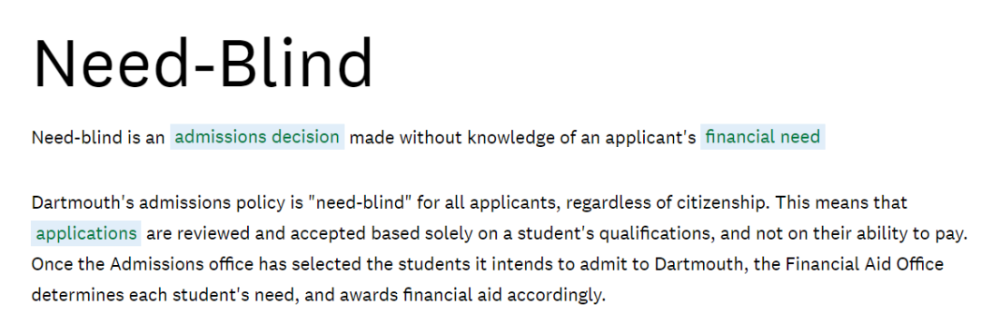 真壕！又一所美国大学实行Need Blind，国际生也有份！