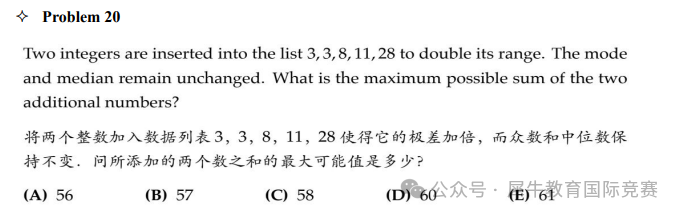 ~AMC8分数线是多少？都考哪些题型？附AMC8知识点总结+历年真题