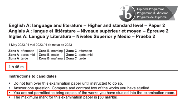 IB 英语A Paper 1和Paper 2 考卷科普，IB English学霸高分秘籍！