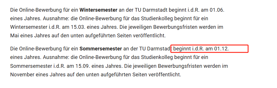德国TU9夏季学期申请时间汇总，11月可以做哪些申请准备？