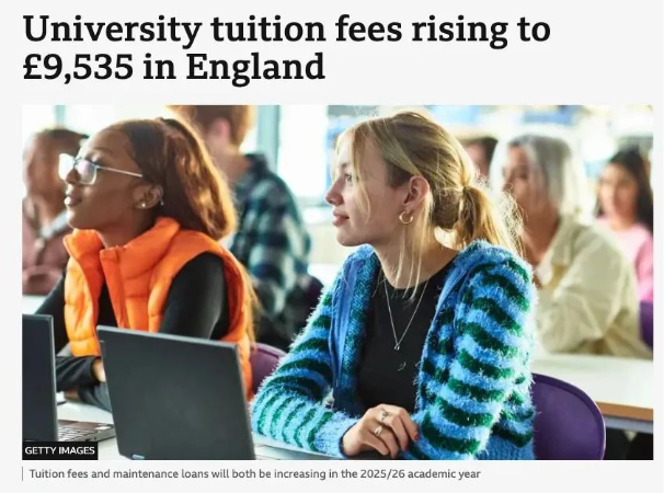 英本学费上涨、申请回温 2025fall申请难度会大降？