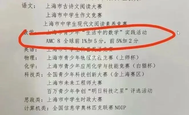 体制内孩子要不要考AMC8数学竞赛？