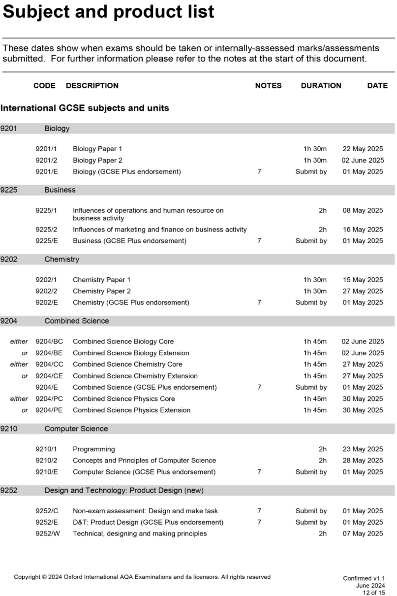 2025年IB/IGCSE/Alevel/AP大考时间出炉！考生必备学习规划指南！