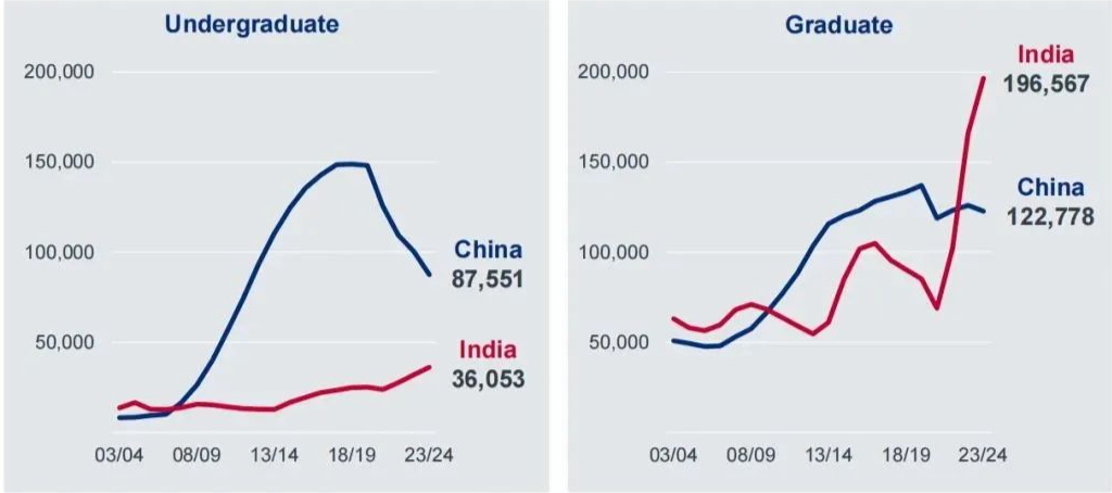 从数据看未来：2024年美国留学新趋势与中国本科生的挑战