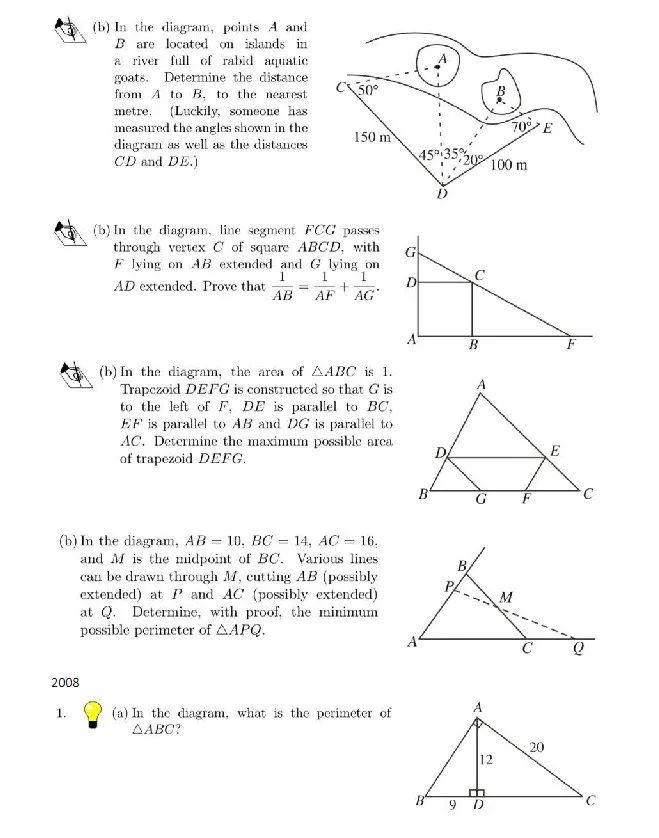 2025年欧几里得数学竞赛冲刺培训课程秋季班备考进行时！