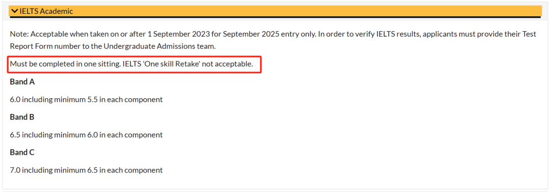 新增！这4所英国院校官宣：接受雅思单科重考成绩！