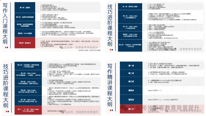 johnlocke写作竞赛备考规划！附johnlocke竞赛培训课程