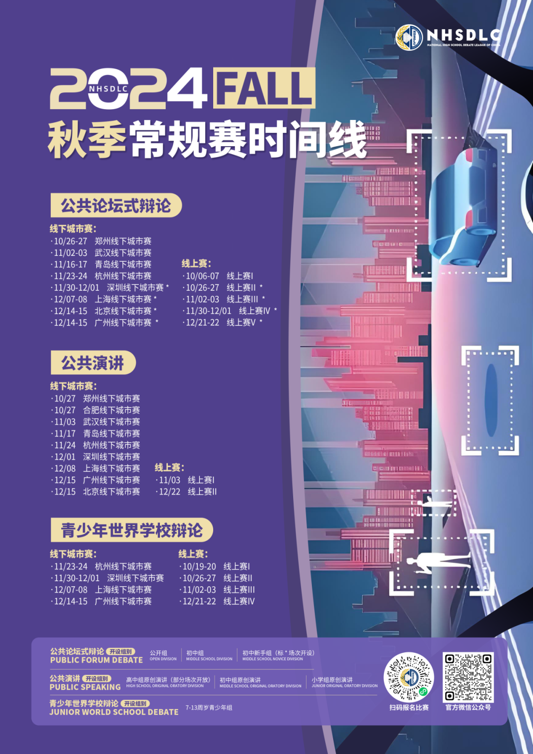 2024秋季常规赛｜北京线下城市赛参赛指南