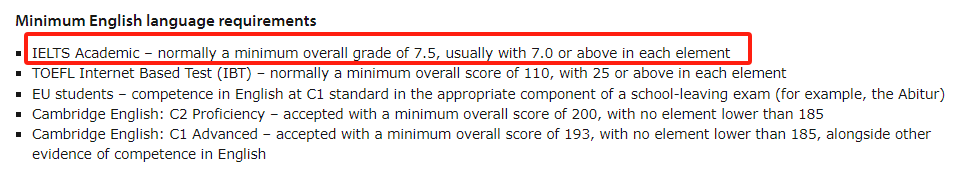 语言未达con被拒？雅思7.5分也太难了吧！