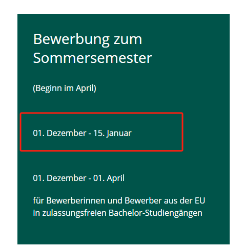 12月德国TU9高校夏季学期申请开放，你准备好了申请吗？