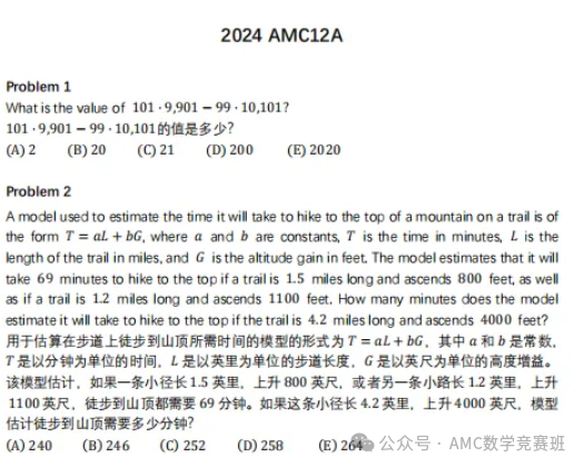 都说amc12数学竞赛难度大！提前多久备考合适？amc12分数线是多少？