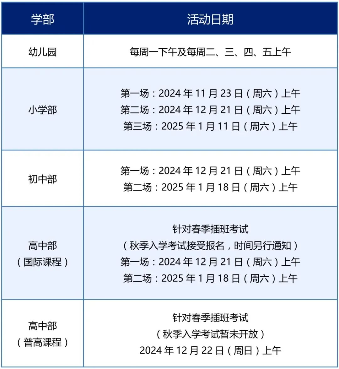 12月21日 | 广东碧桂园学校迎来校园开放日+入学考试！如何准备？