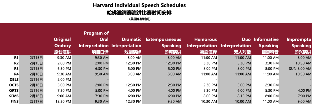 重磅官宣｜2025哈佛大学年度邀请赛正式开放报名！