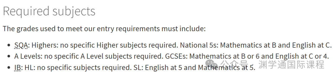 2025年【会计与金融】专业英国TOP10大学申请要求：A-Level/IB/语言！