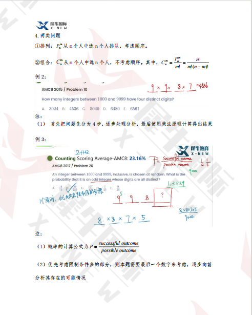 【吐血整理】AMC8数学竞赛考前突击强化知识点总结~