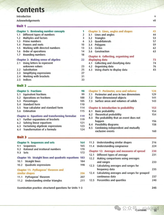 IGCSE数学0580和0606有什么区别？2025年IG数学考试大纲新变化！