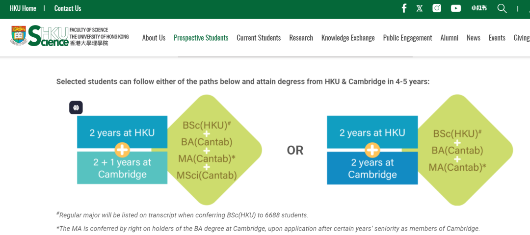 GreenDeer｜香港大学双学位和大学合作课程