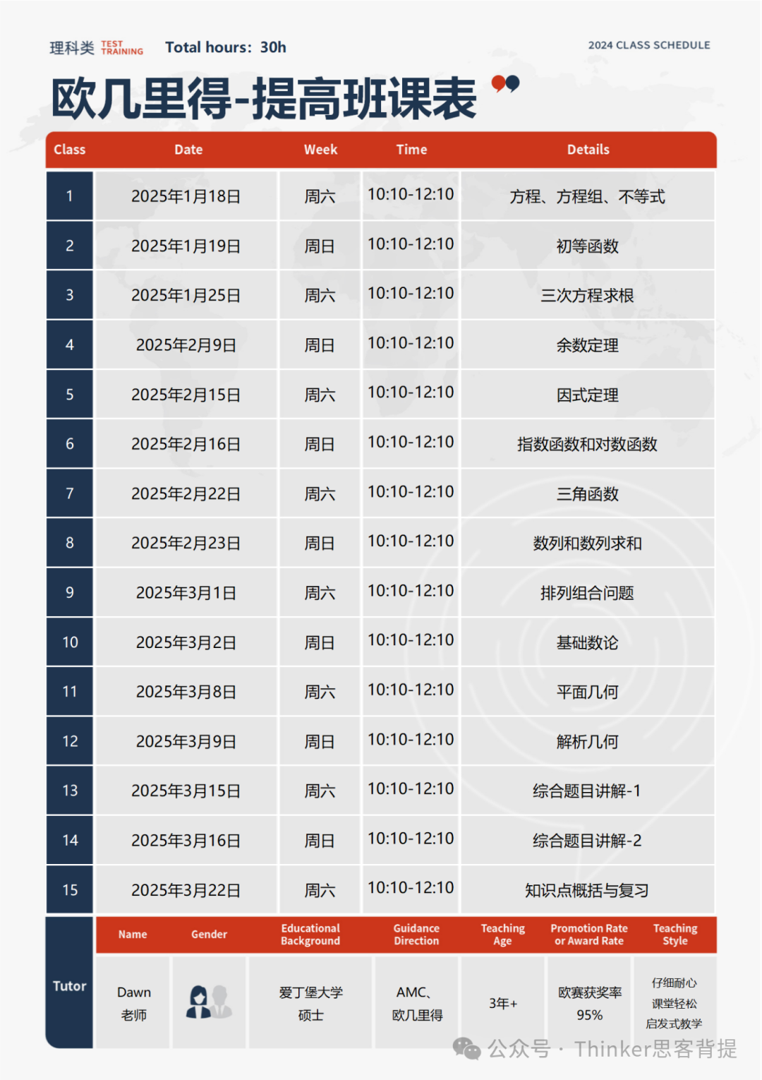 2025欧几里得数学竞赛报名时间、比赛规则、奖项设置与分数线要求？Euclid竞赛培训报名中！