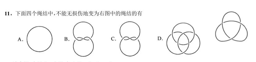 如何评价2025年八省联考中最后一个多项选择题？背景是Knot Theory