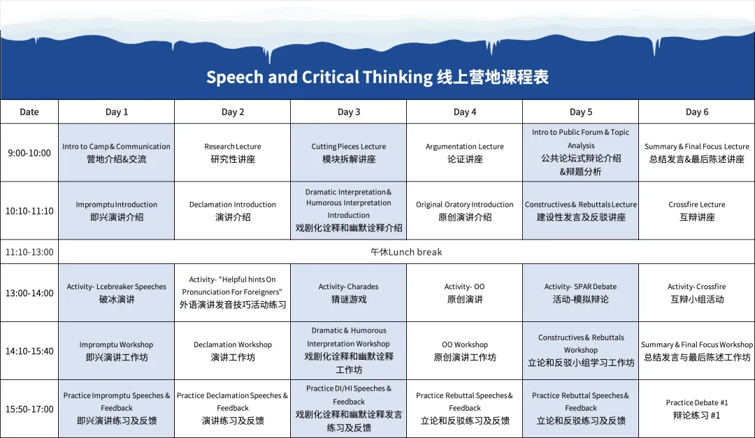 即将开营！2025年冬季训练营火热报名中，速速上车！