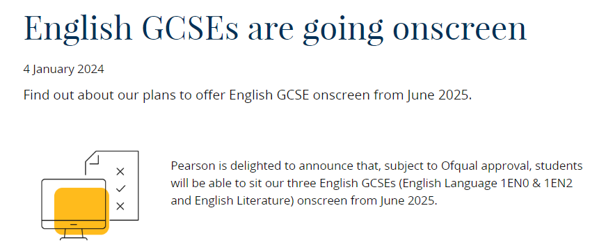 英国11月GCSE英语重考通过率“暴跌”？2025夏季大考，这个考局增设GCSE英语线上考试！