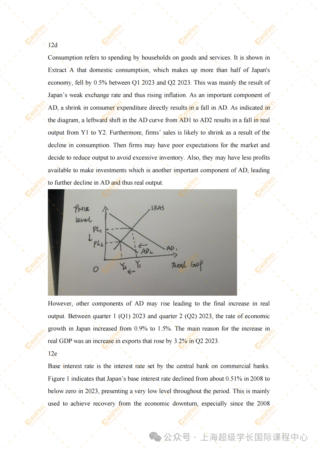 对答案｜2025年1月爱德思经济U2