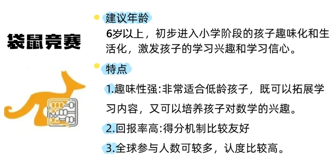 2025袋鼠数学竞赛考试安排+备考攻略来啦！附袋鼠竞赛课程~