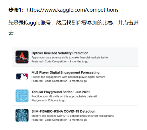 Kaggle竞赛保姆级注册和竞赛流程总结！参赛前务必仔细阅读！