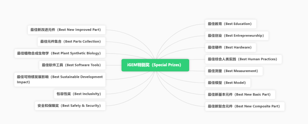 iGEM 奖项含金量/评选规则大揭秘！要获得全球金奖、TOP10、单项奖提名的成绩，应该“卷”什么？