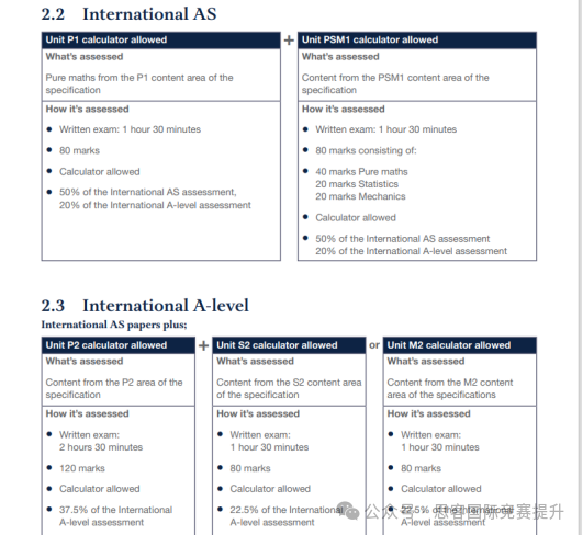 Alevel数学考点有哪些？Alevel三大考试局考题是如何设置？