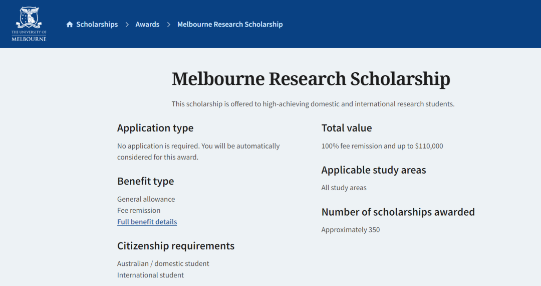 澳洲留学奖学金全攻略：如何申请，哪些最适合国际学生？