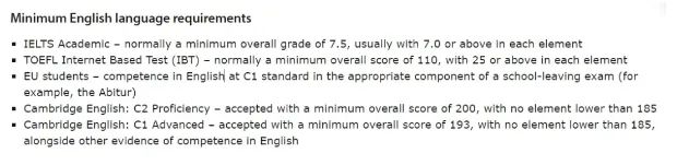 雅思只有6.5能申请什么大学？英国大学雅思要求整理！