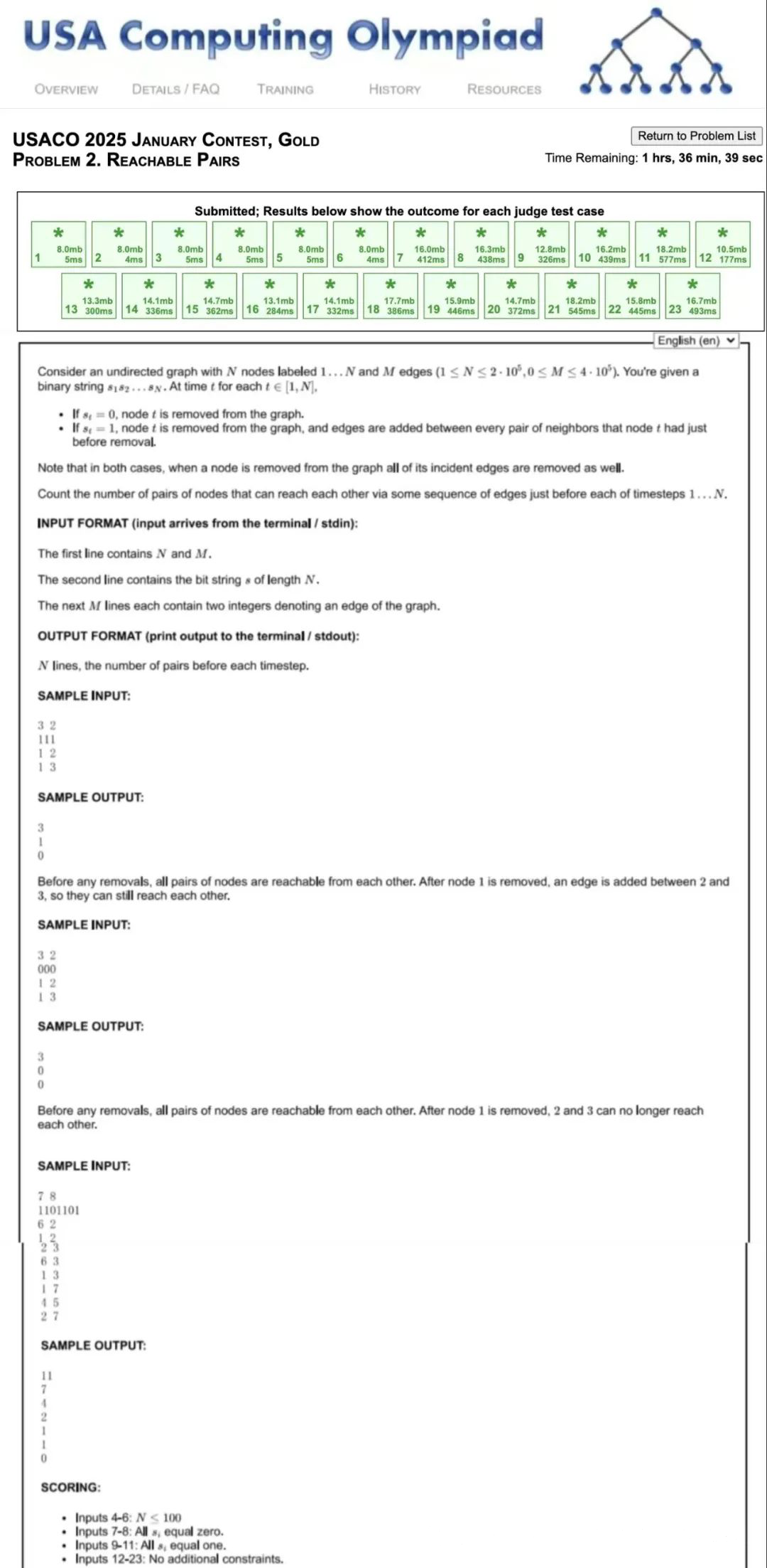 2025年1月USACO竞赛最新真题题目+铜级题目分析
