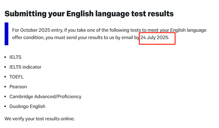 急急急！雅思成绩最晚什么时间递交？G5/王爱曼华语言提交DDL汇总！