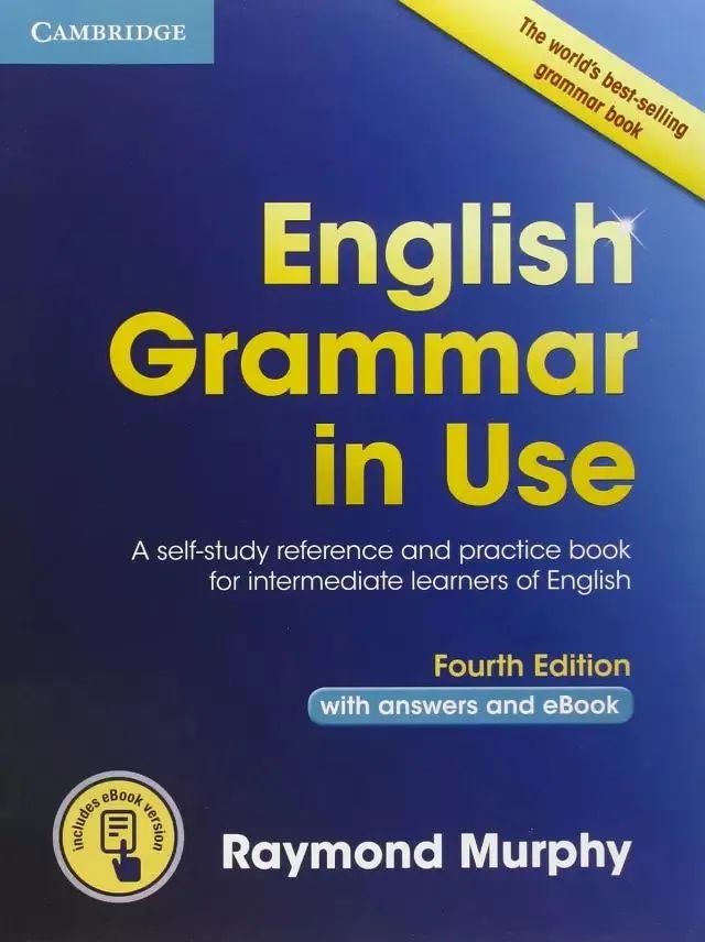 神级剑桥语法教材《Grammar in Use》初、中、高级三本原版PDF文本+音频！