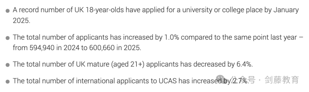 今日UCAS公布英国本科申请数据，总数突破60万大关！中国大陆申请人数上涨8.87%！